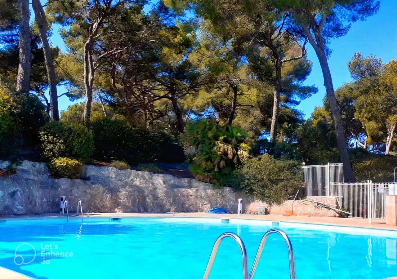 T1 Avec Piscine A 300M Des Plages Pour 4 Personnes - Residence Saint Elme La Seyne-sur-Mer Zewnętrze zdjęcie